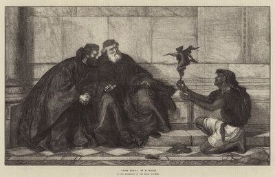 来自纳克索斯，在皇家学院的展览 作者 亨利沃利斯